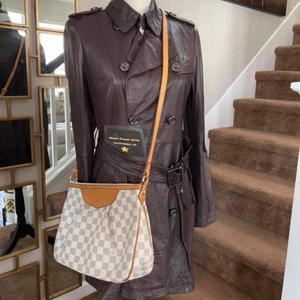 Louis Vuitton Siracusa Pm White Damier.